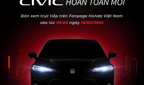 Livestream sự kiện ra mắt Honda Civic hoàn toàn mới